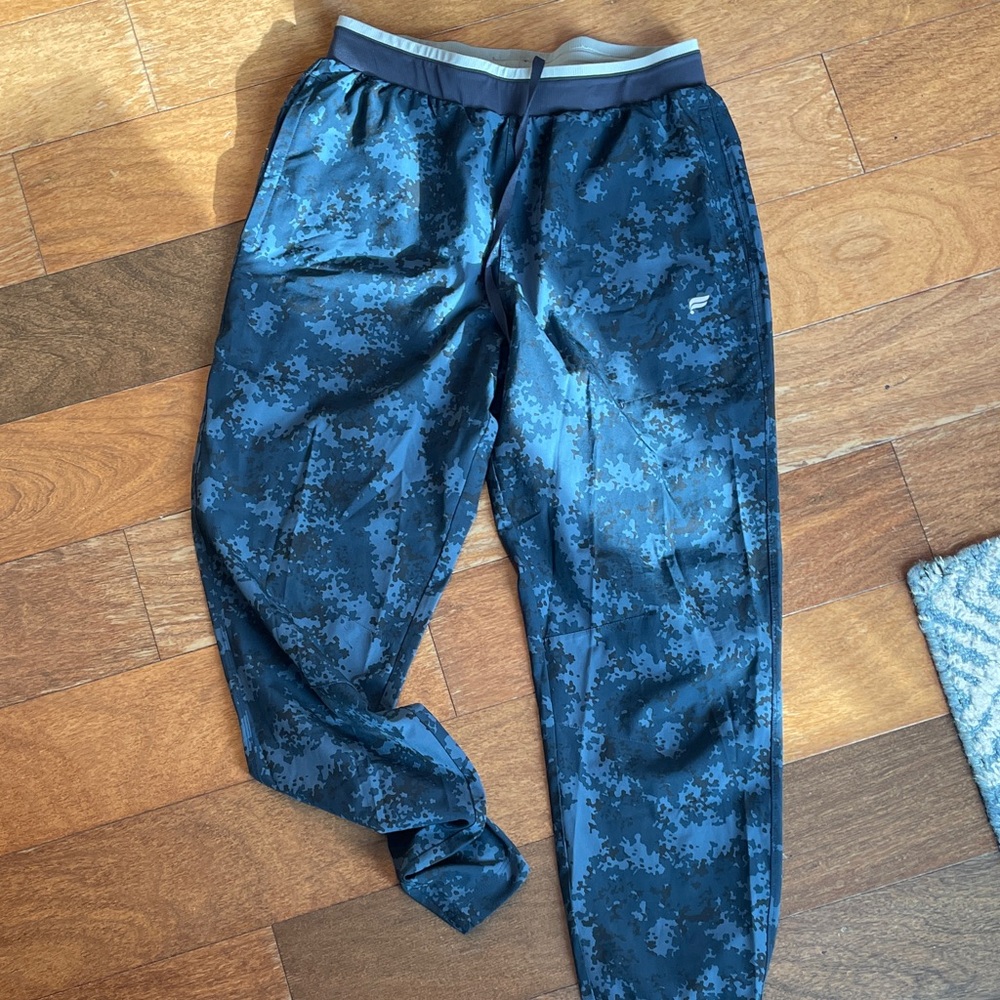 Fabletics Blue Camo Joggers
